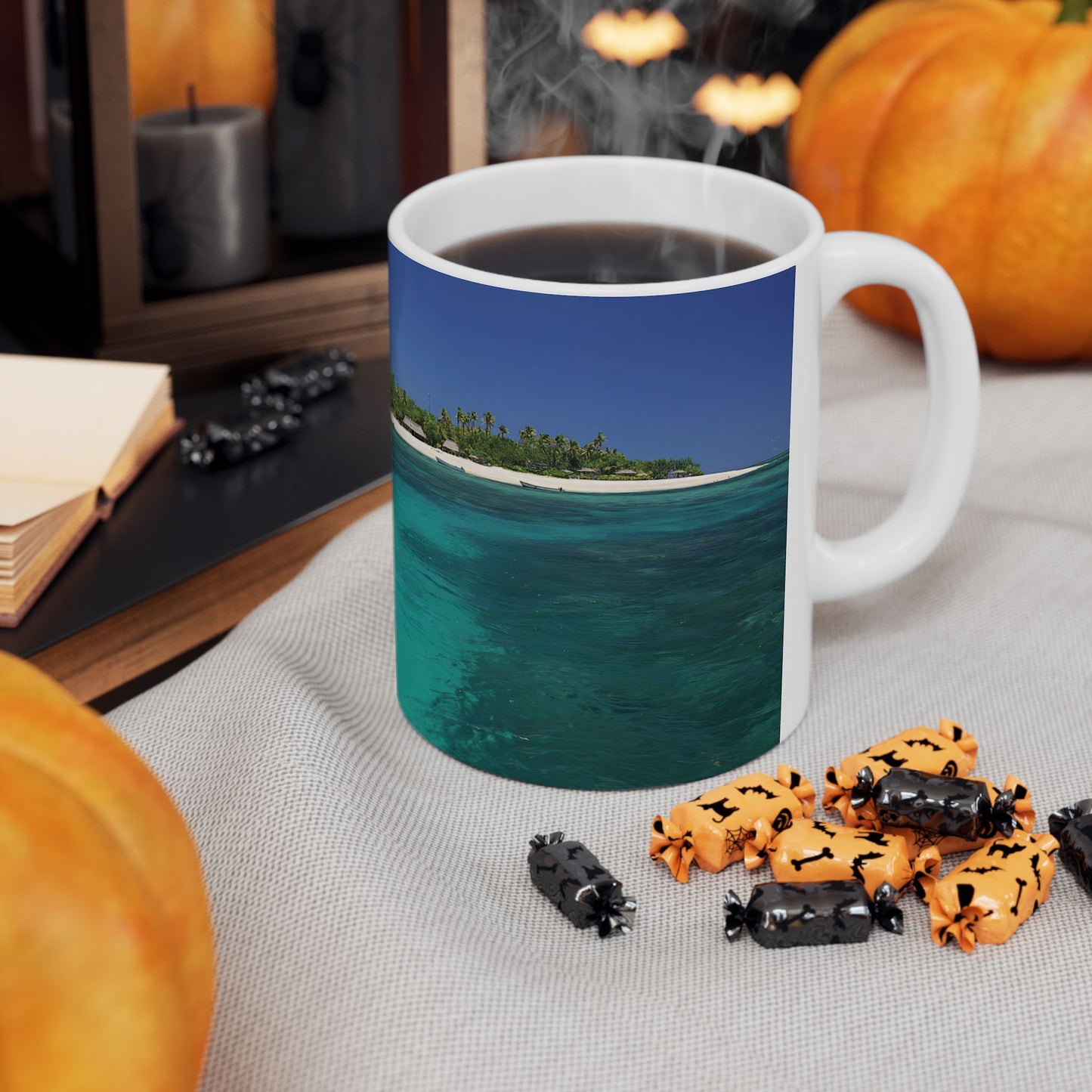 Coffee Mug (11oz/15oz) - Tropical Island