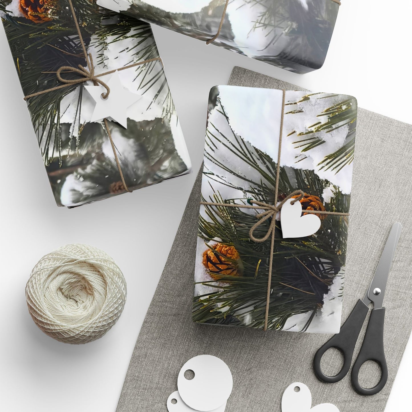 Wrapping Paper - Pine Cones