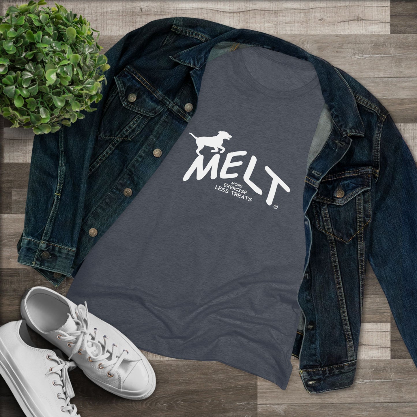 Women's Triblend Tee - MELT for dogs