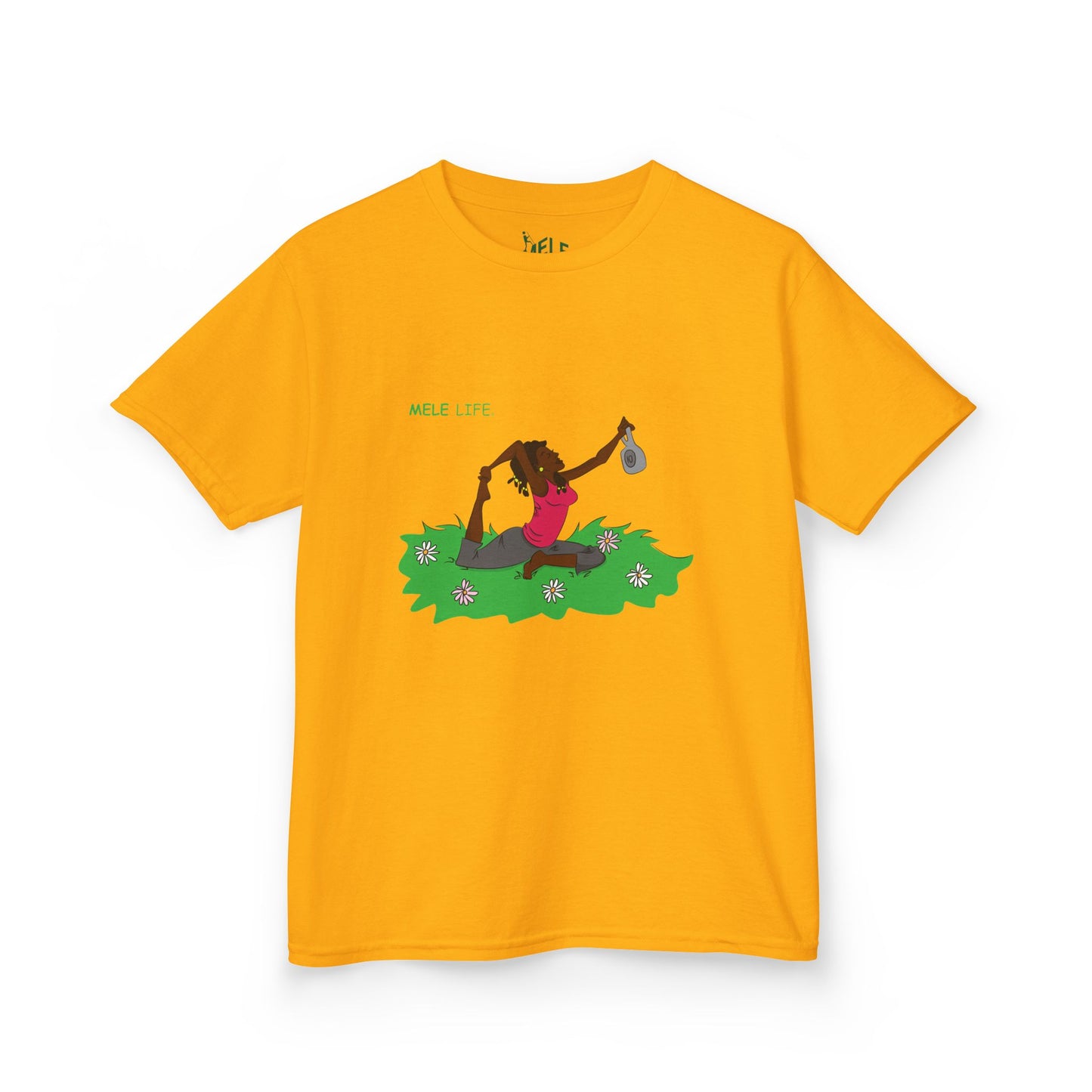 Kids Tee - Yoga Lady 2