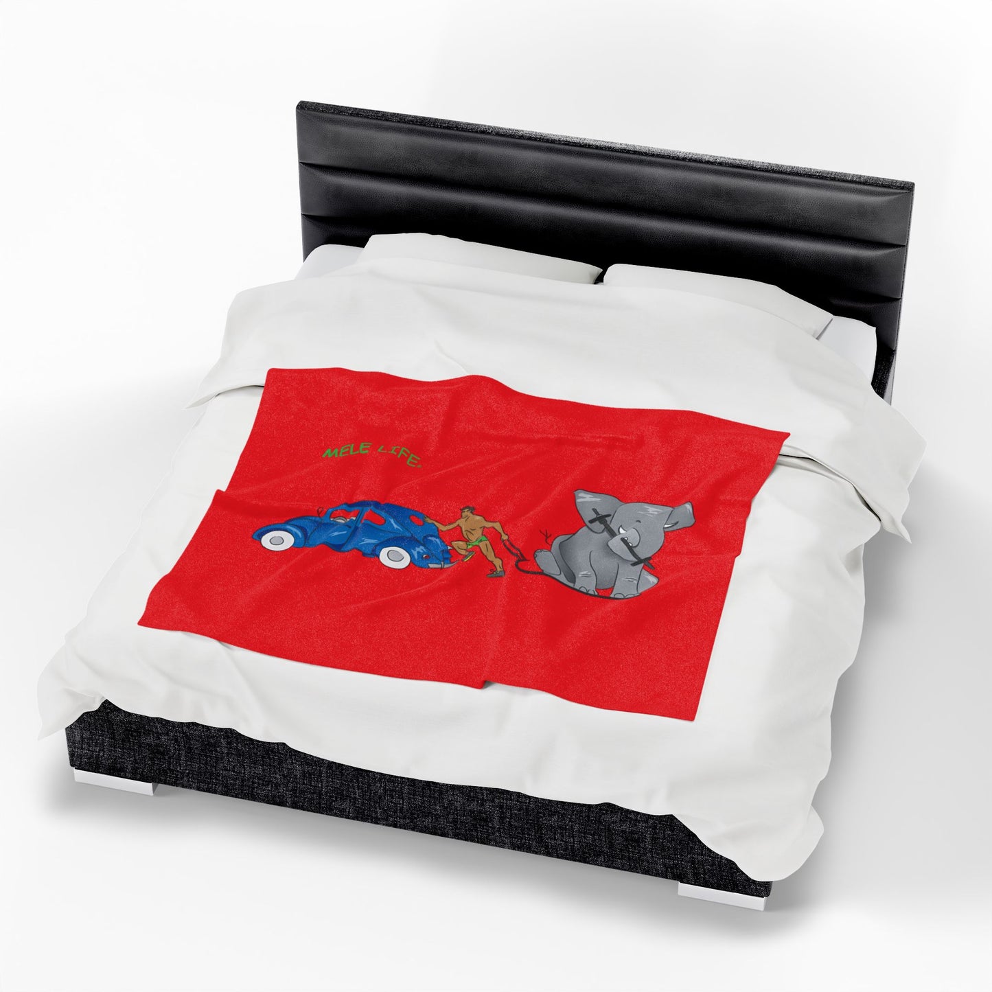 Blanket  - Strong Brown Man  (red)