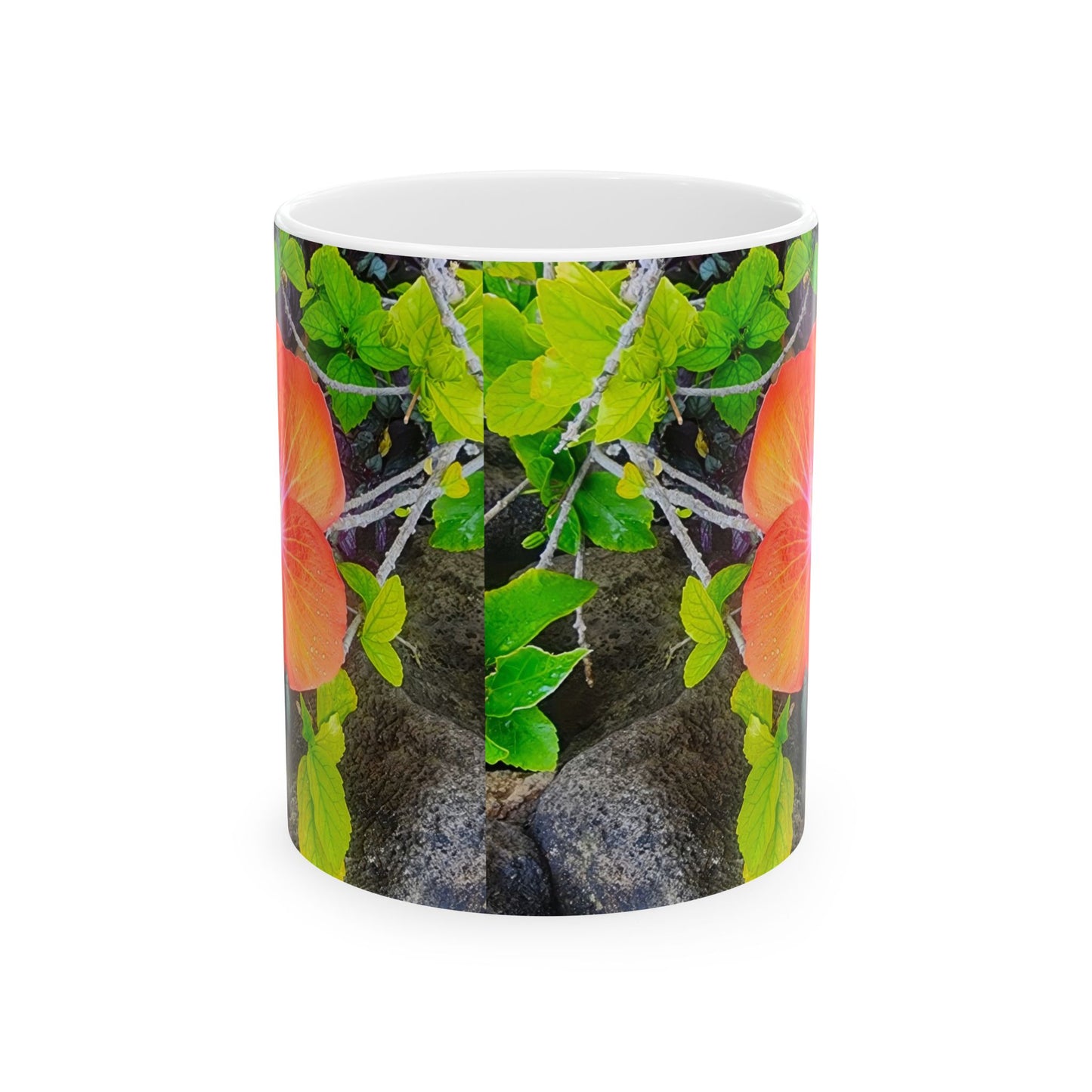Coffee Mug (11oz/15oz) - Hawaiian Hibiscus Flower