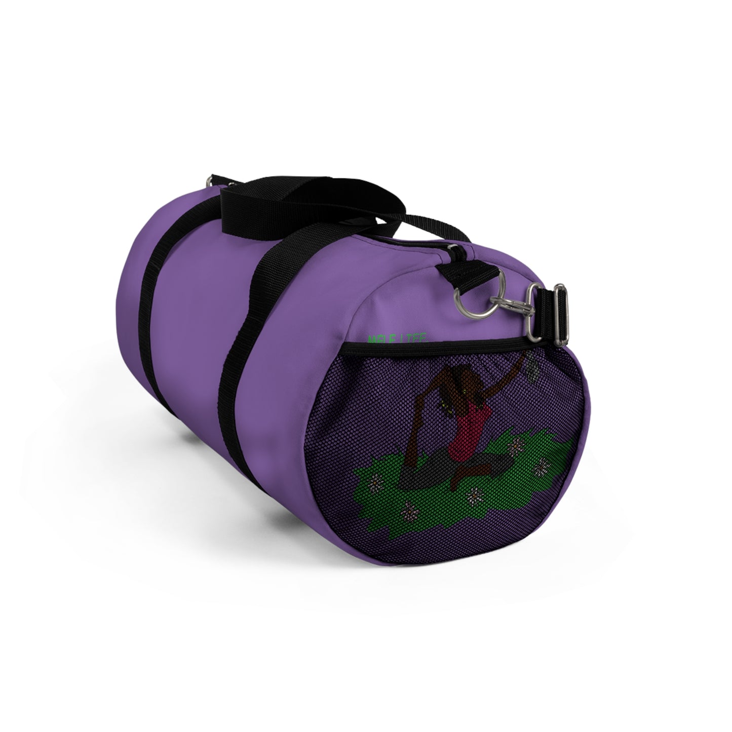 Duffel Bag - Yoga Lady 2  (purple)