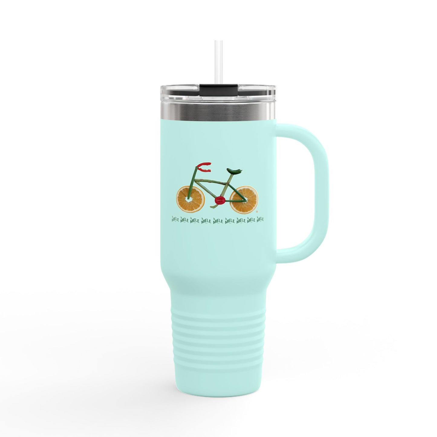 Travel Mug (40 oz) - Veggie Bike