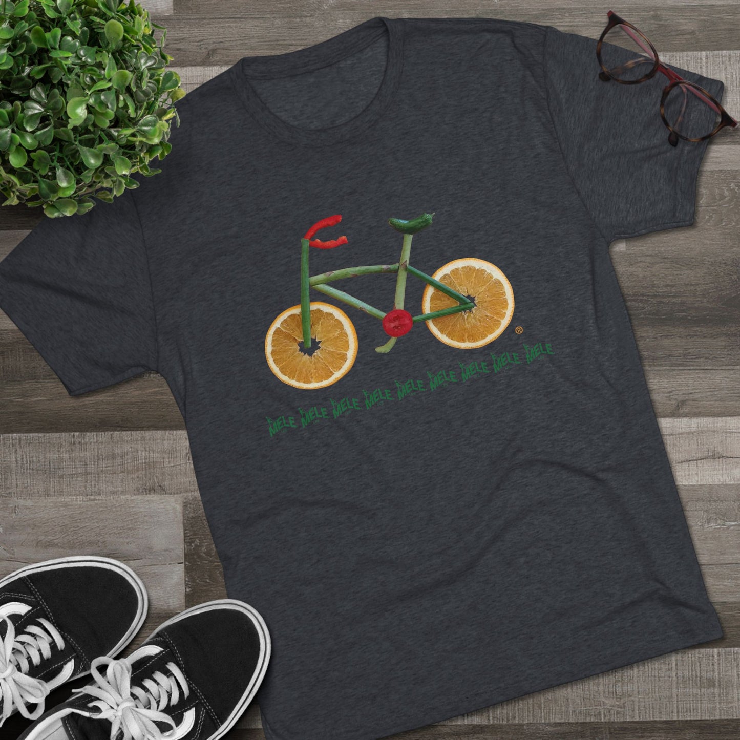 Triblend Tee (unisex) - Veggie Bike