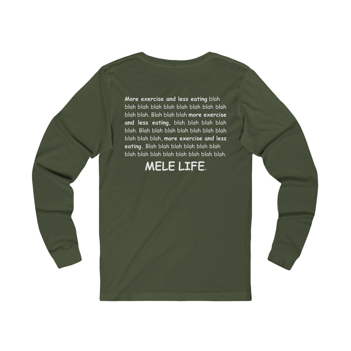 Long Sleeve Tee (Unisex) - Strong White Man