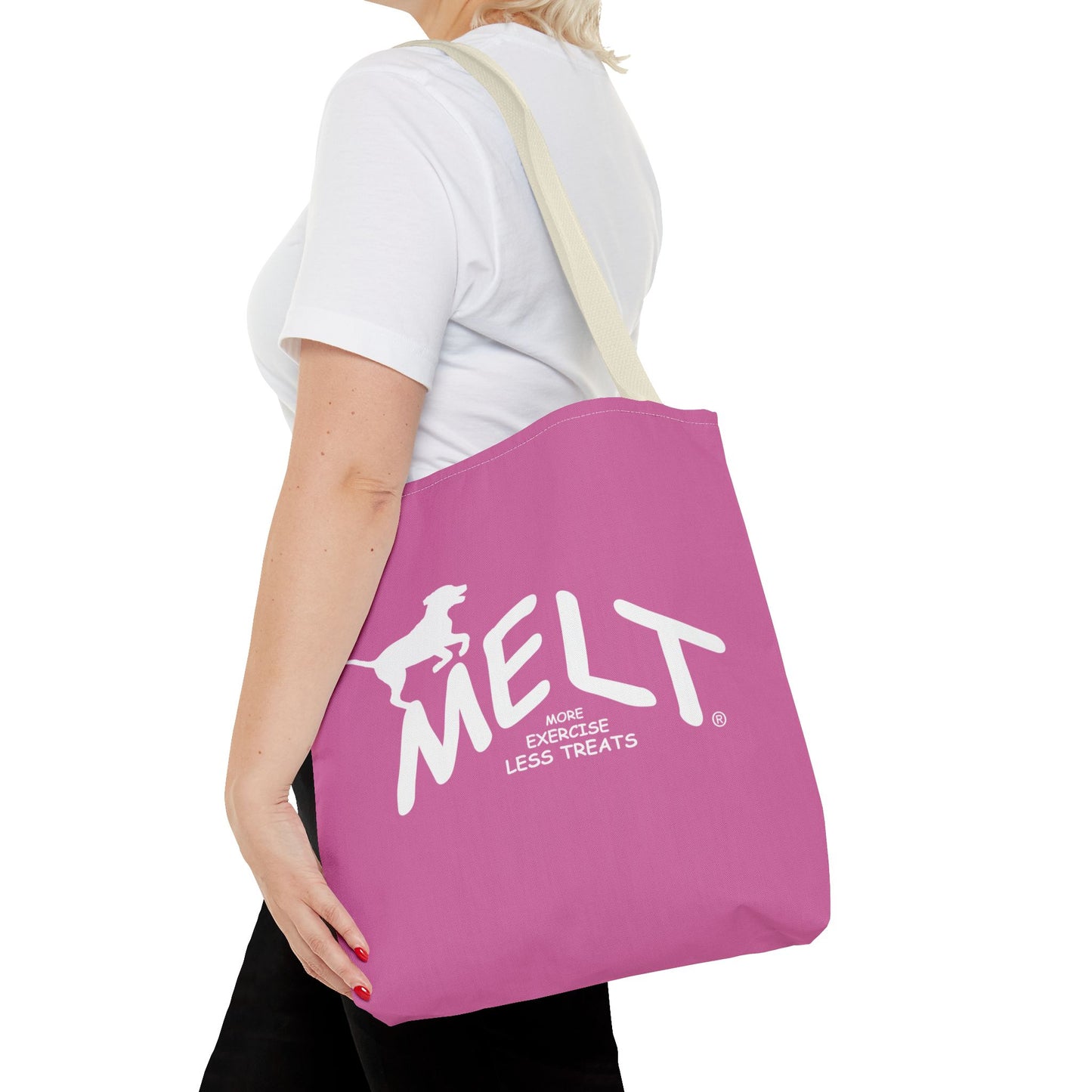 Tote Bag - MELT logo  (pink)