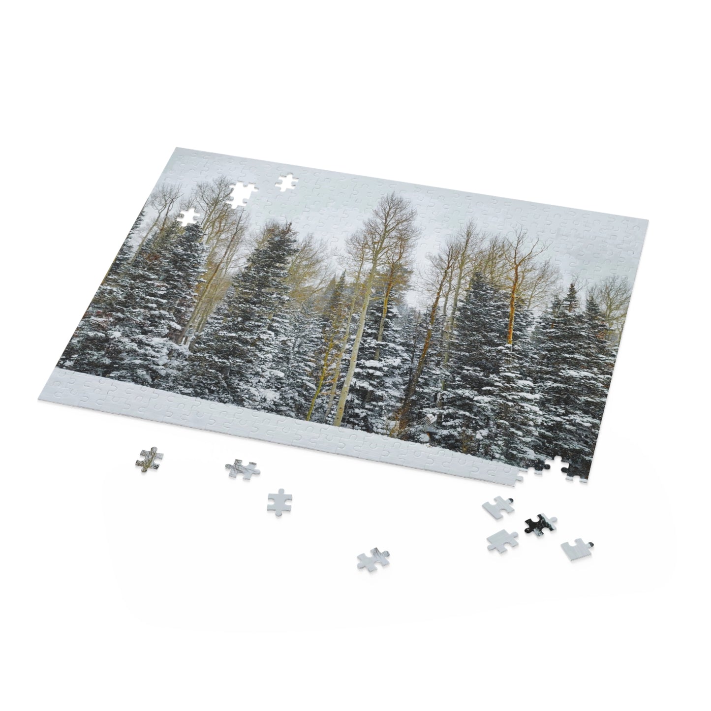 Puzzle - Forest Winterscape  (3 sizes)