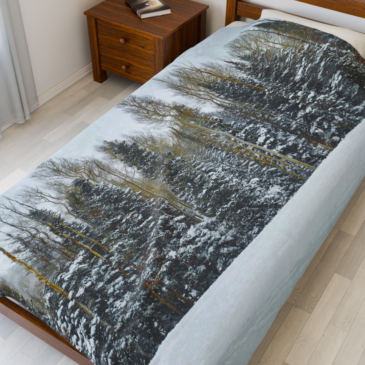 Blanket  - Forest Winterscape