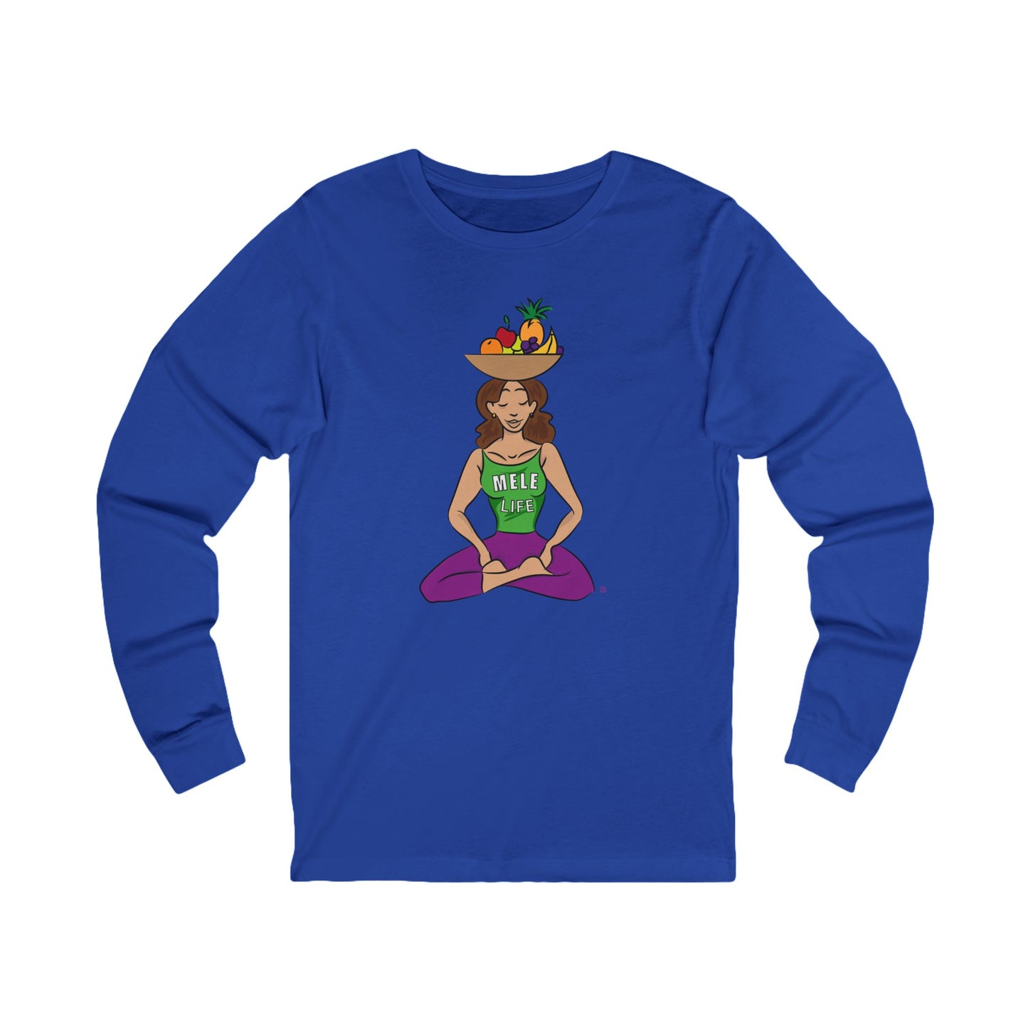 Long Sleeve Tee (Unisex) - Yoga Lady 1