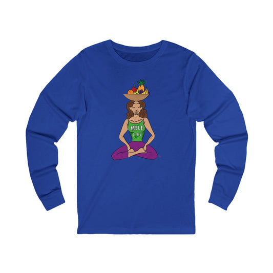 Long Sleeve Tee (Unisex) - Yoga Lady 1