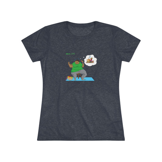Women's Triblend Tee - Self Discipline