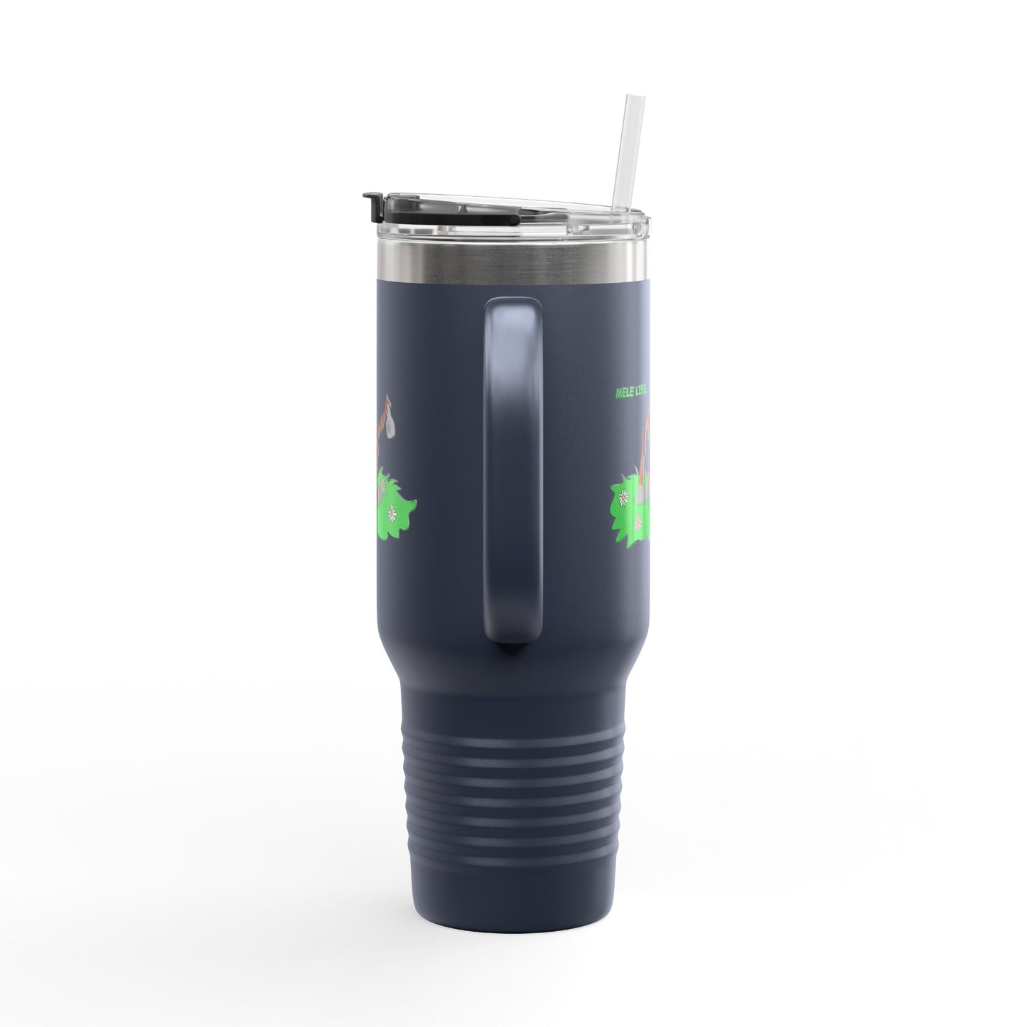 Travel Mug (40 oz) - Yoga Lady 2