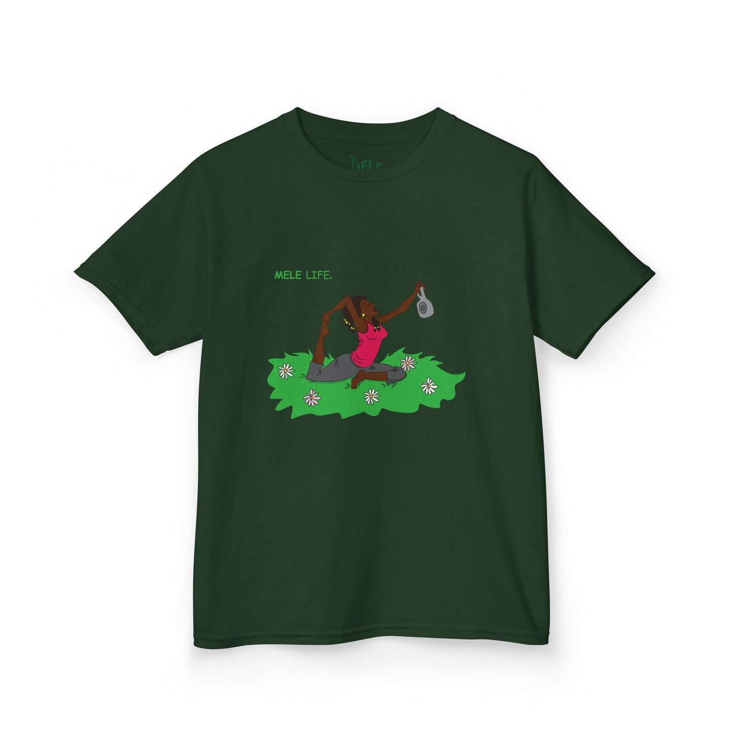 Kids Tee - Yoga Lady 2