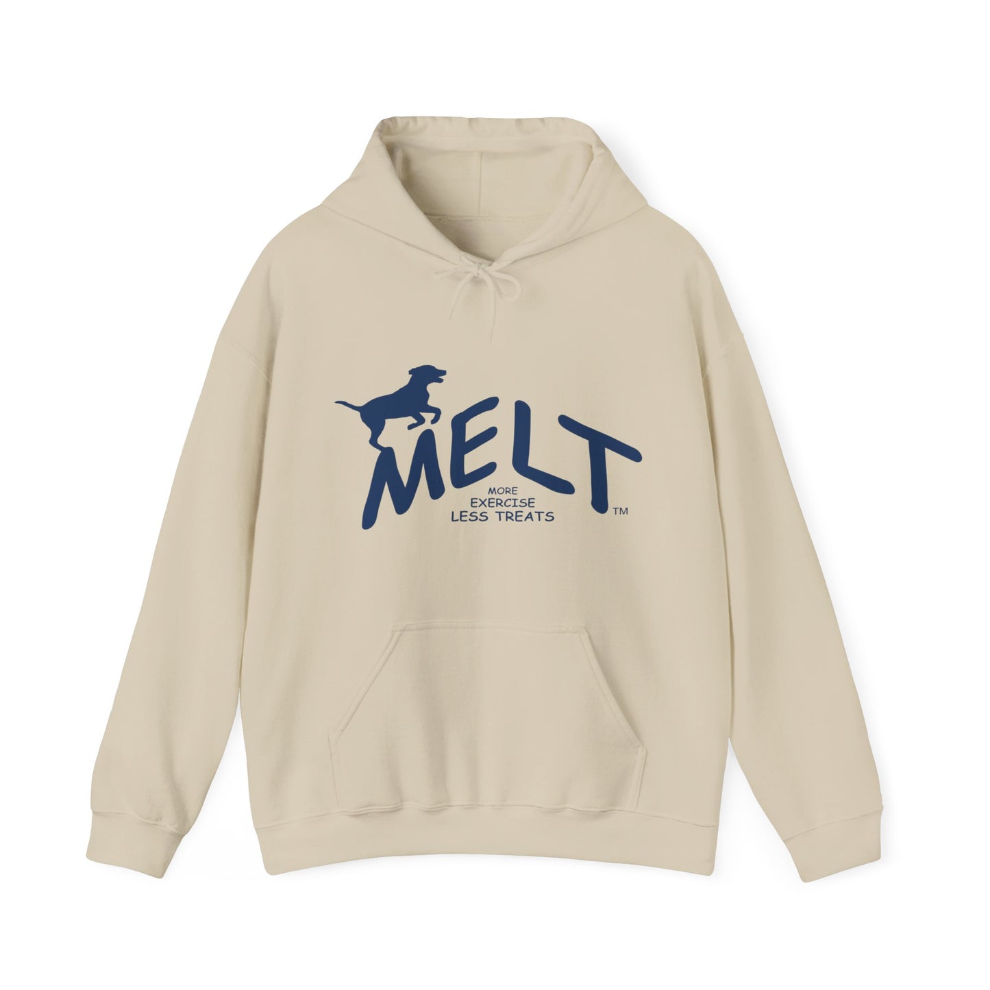 Hooded Sweatshirt (unisex) - MELT   (blue)