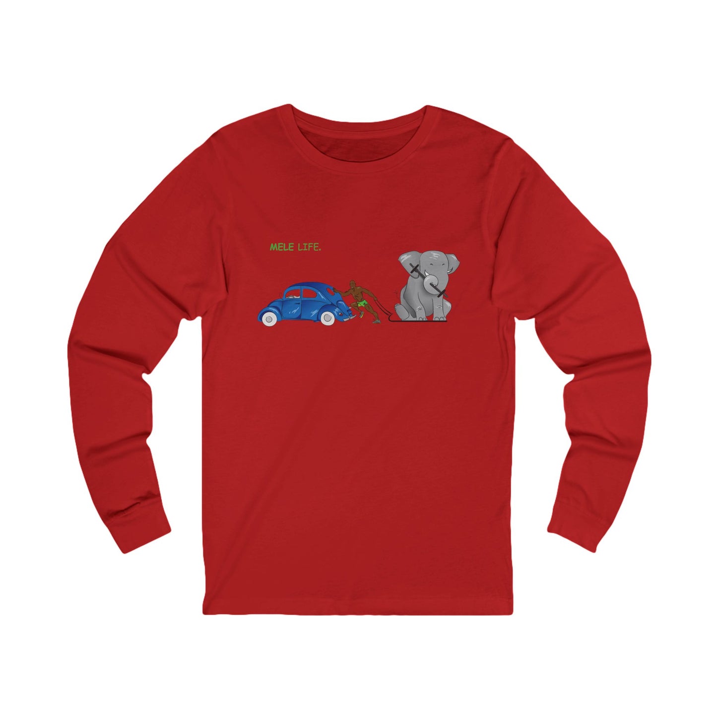 Long Sleeve Tee (Unisex) - Strong Black Man