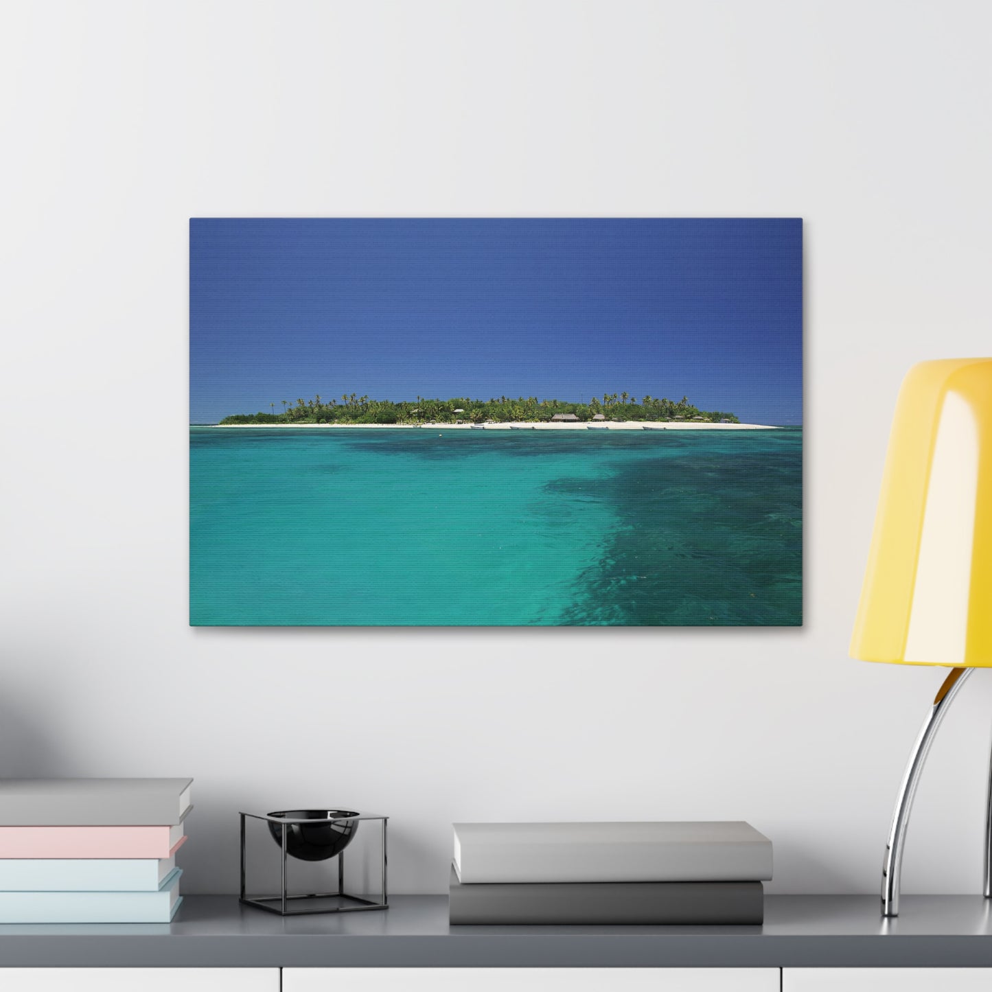 Canvas Wall Art - Tropical Island (Fiji)