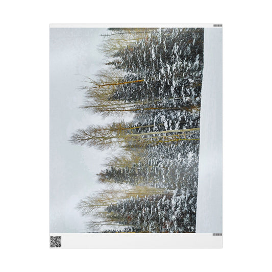 Wrapping Paper - Forest Winterscape