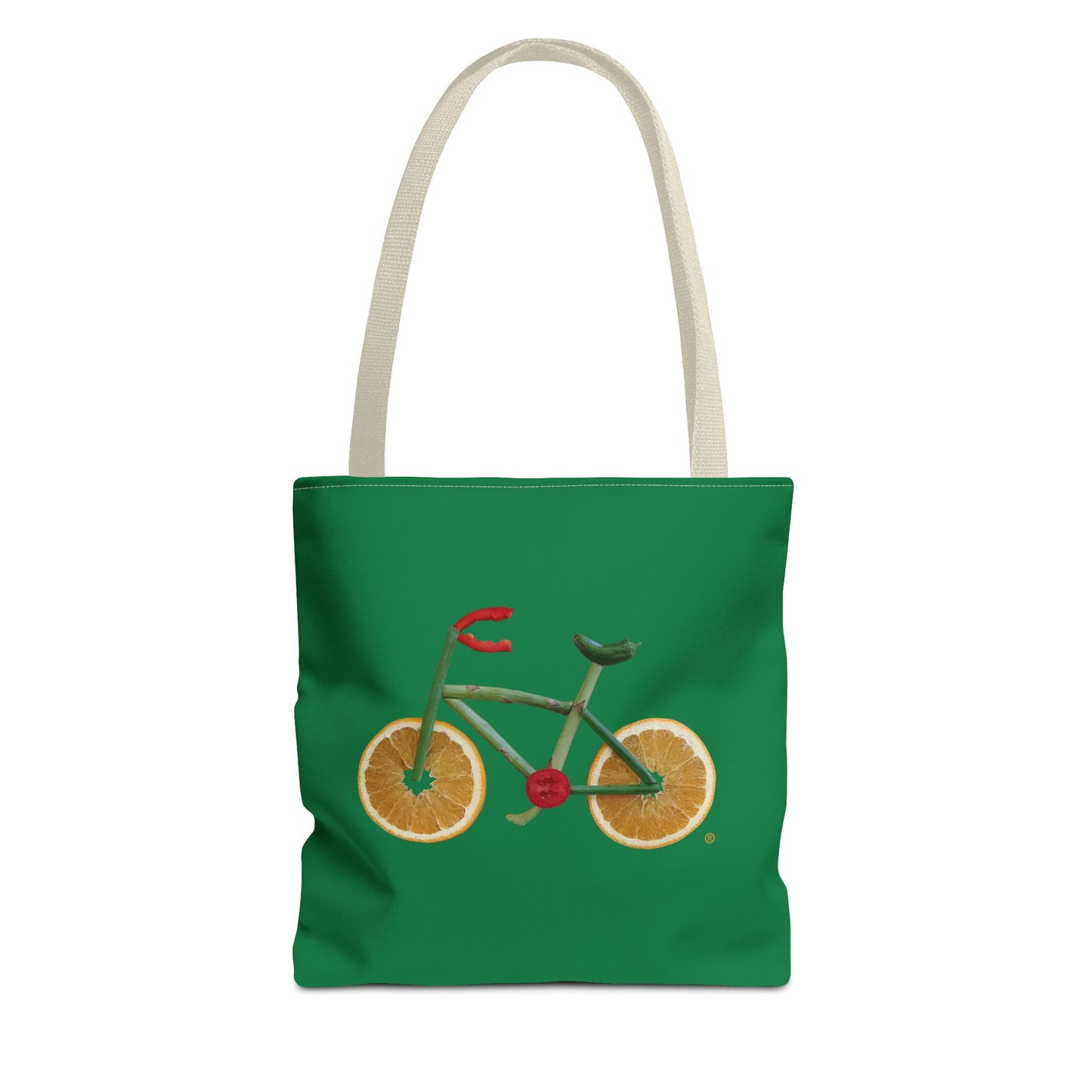 Tote Bag - Veggie Bike  (green)