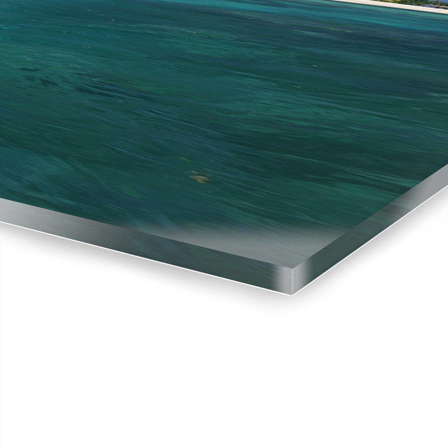 Acrylic Wall Art - Tropical Island in Fiji