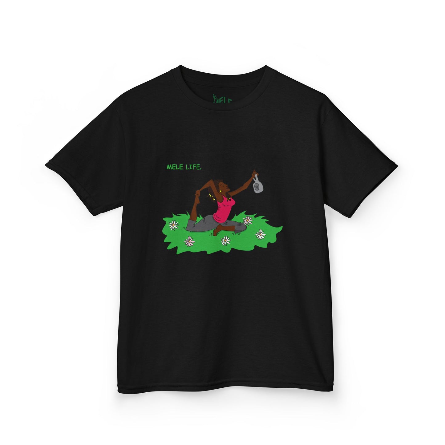 Kids Tee - Yoga Lady 2