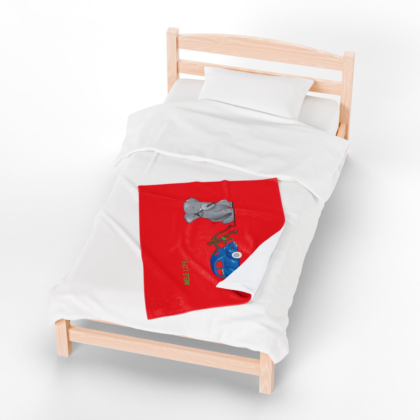 Blanket  - Strong Black Man  (red)