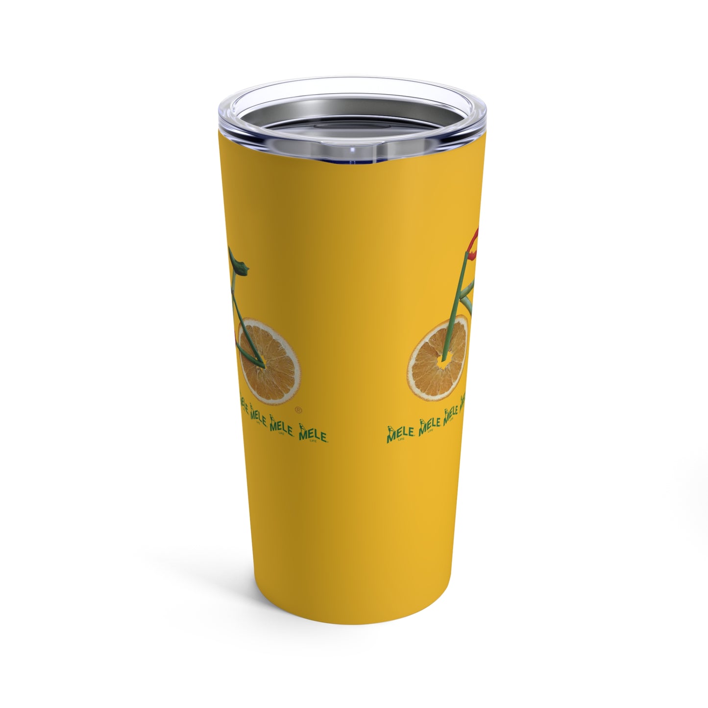 Tumbler 20oz - Veggie Bike   (yellow)