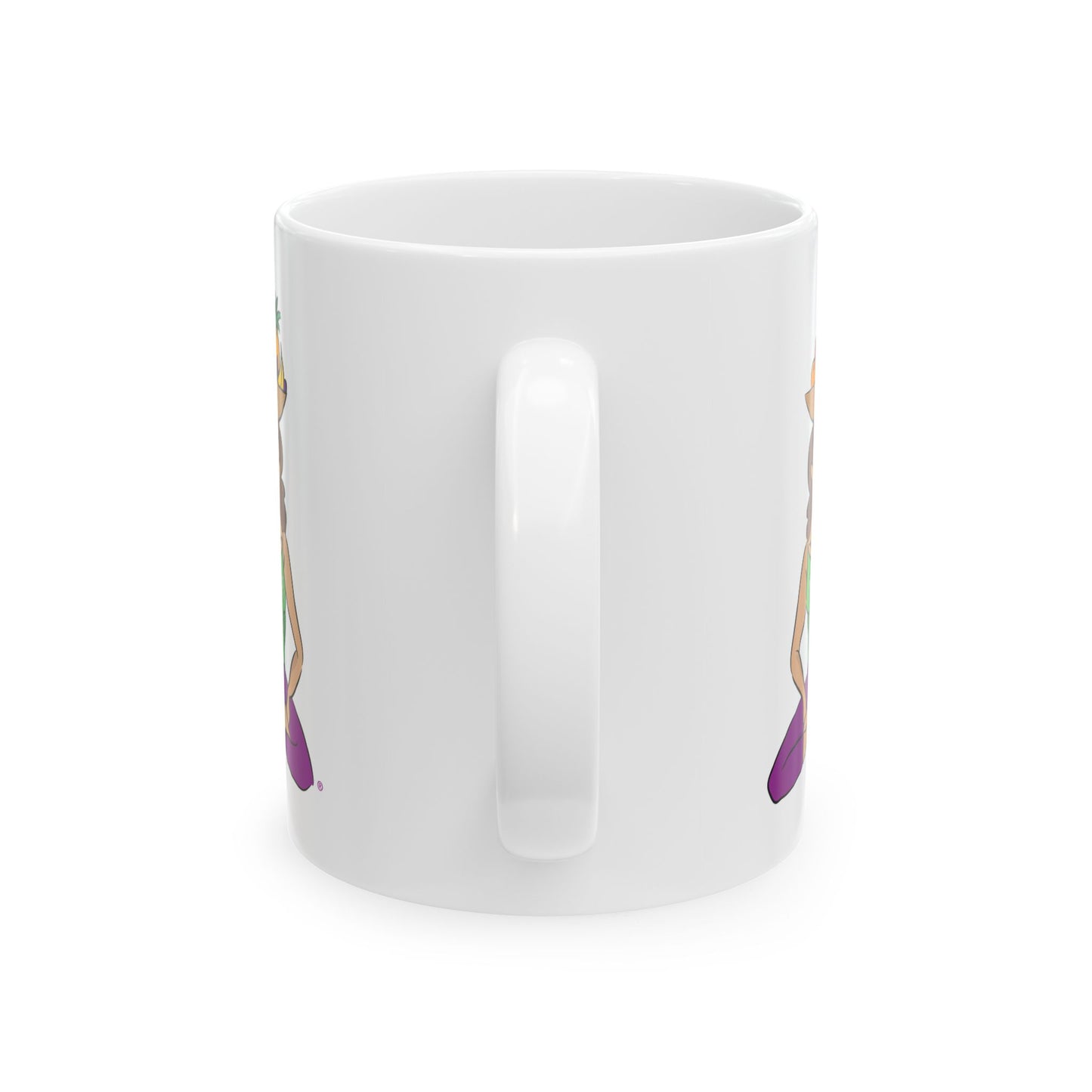 Coffee Mug (11oz/15oz) - Yoga Lady 1