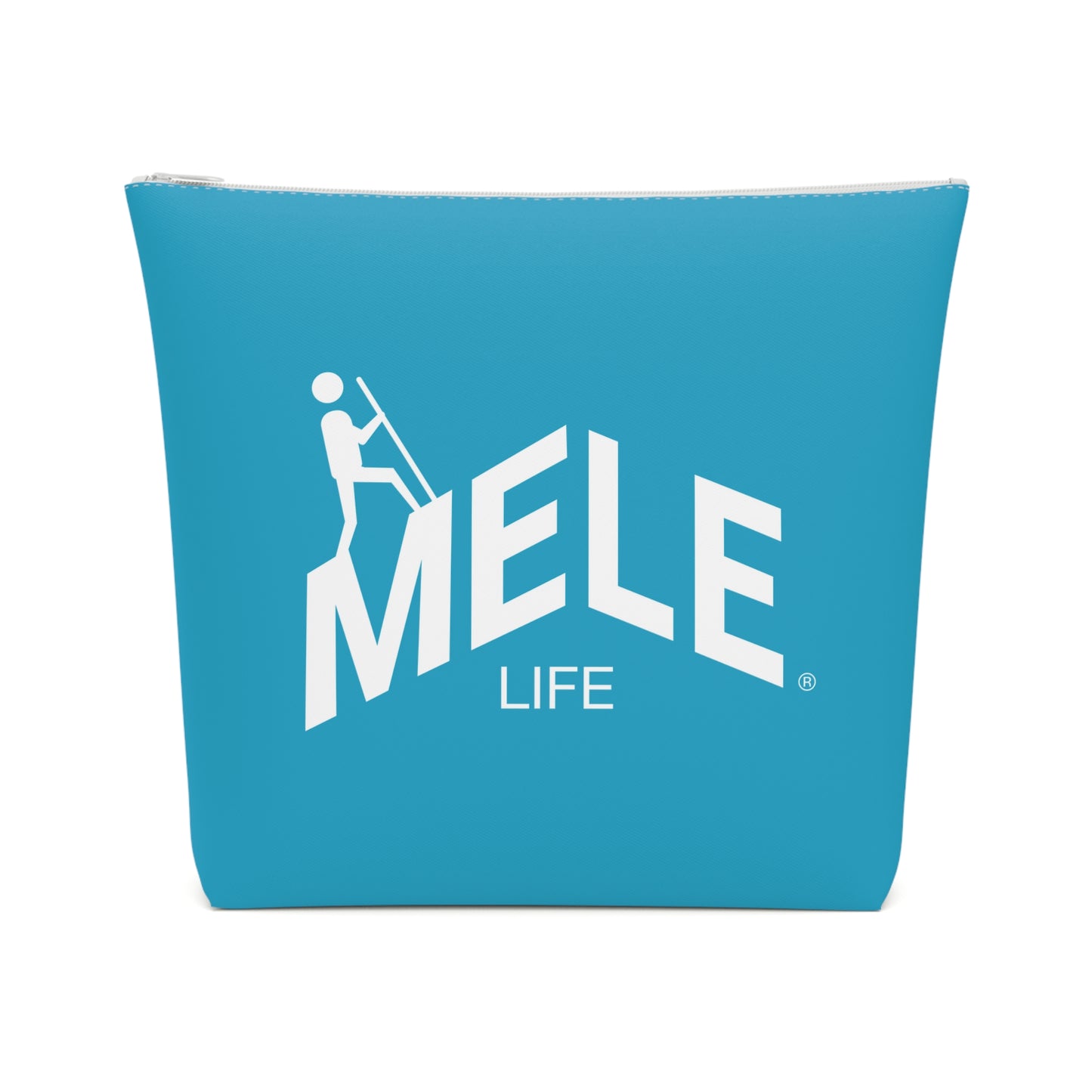 Cosmetic Bag - MELE LIFE logo   (turquoise)