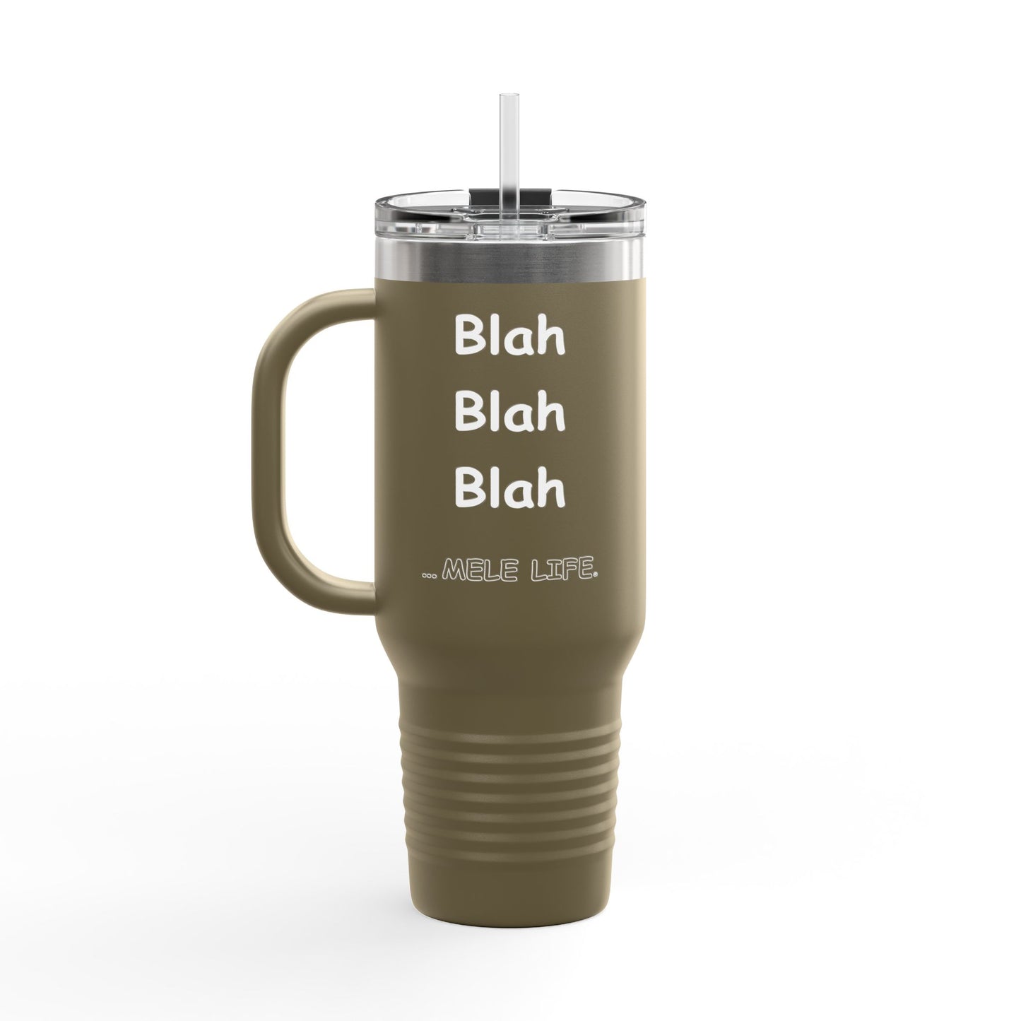 Travel Mug (40 oz) - Blah Blah Blah