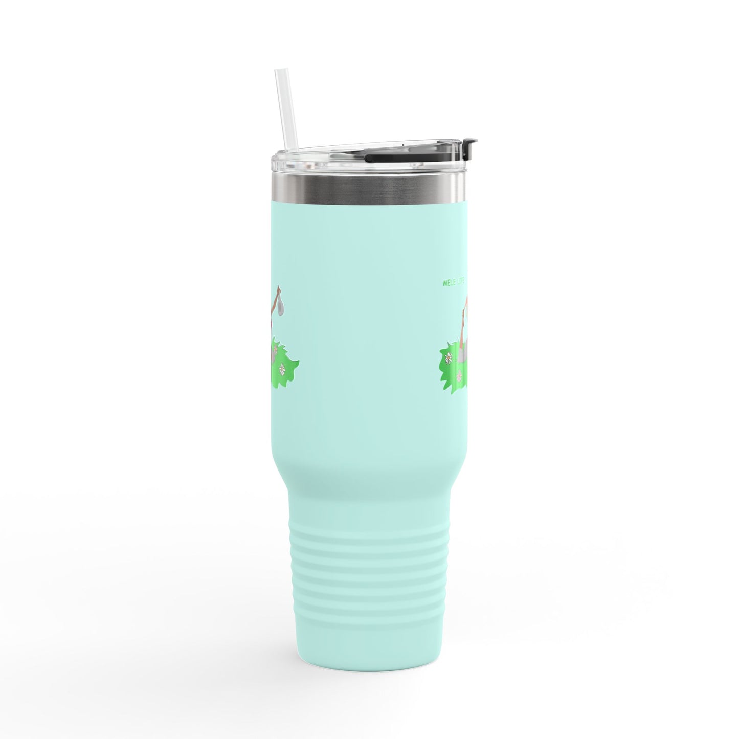 Travel Mug (40 oz) - Yoga Lady 2