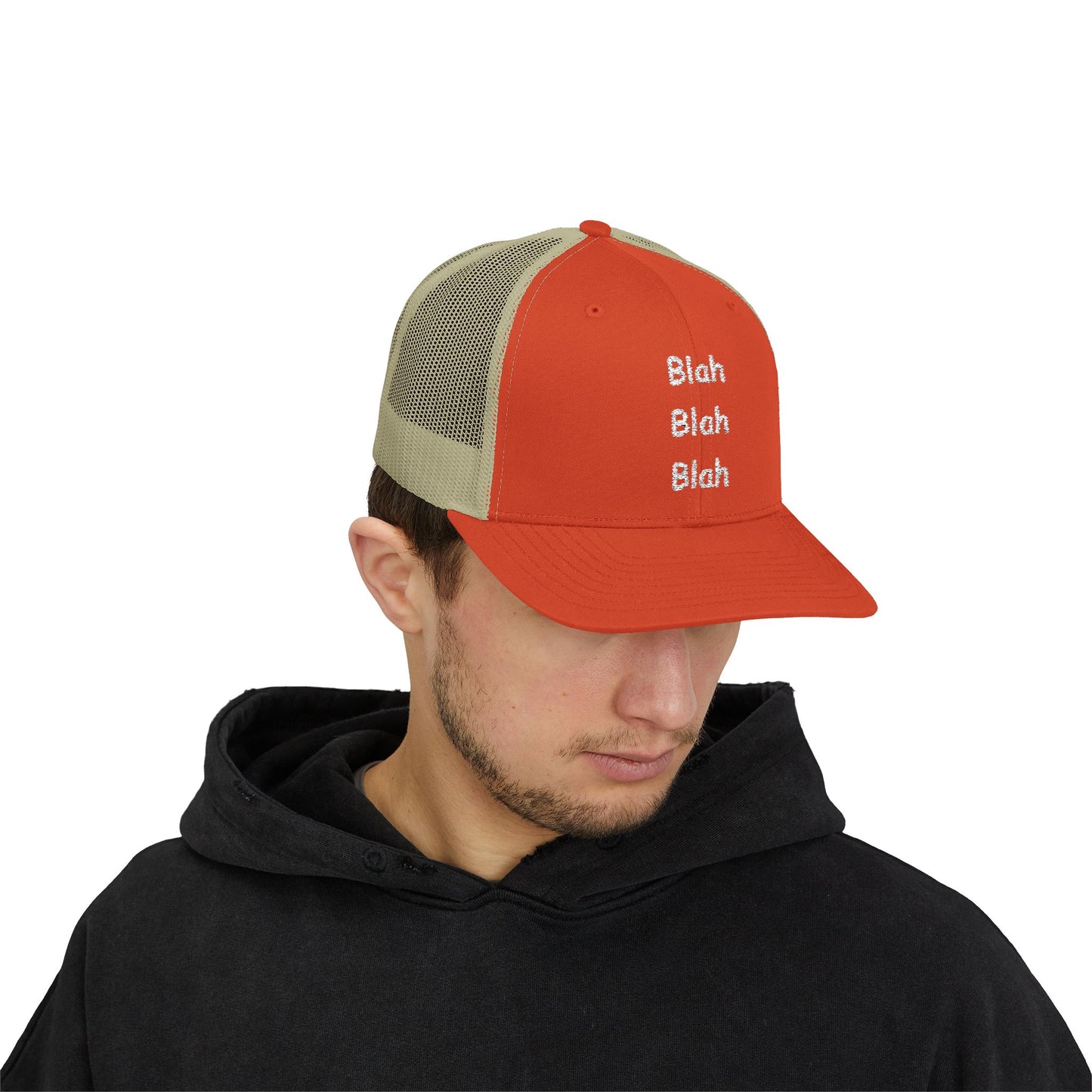 Baseball Cap (Snapback Trucker style) - Blah Blah Blah