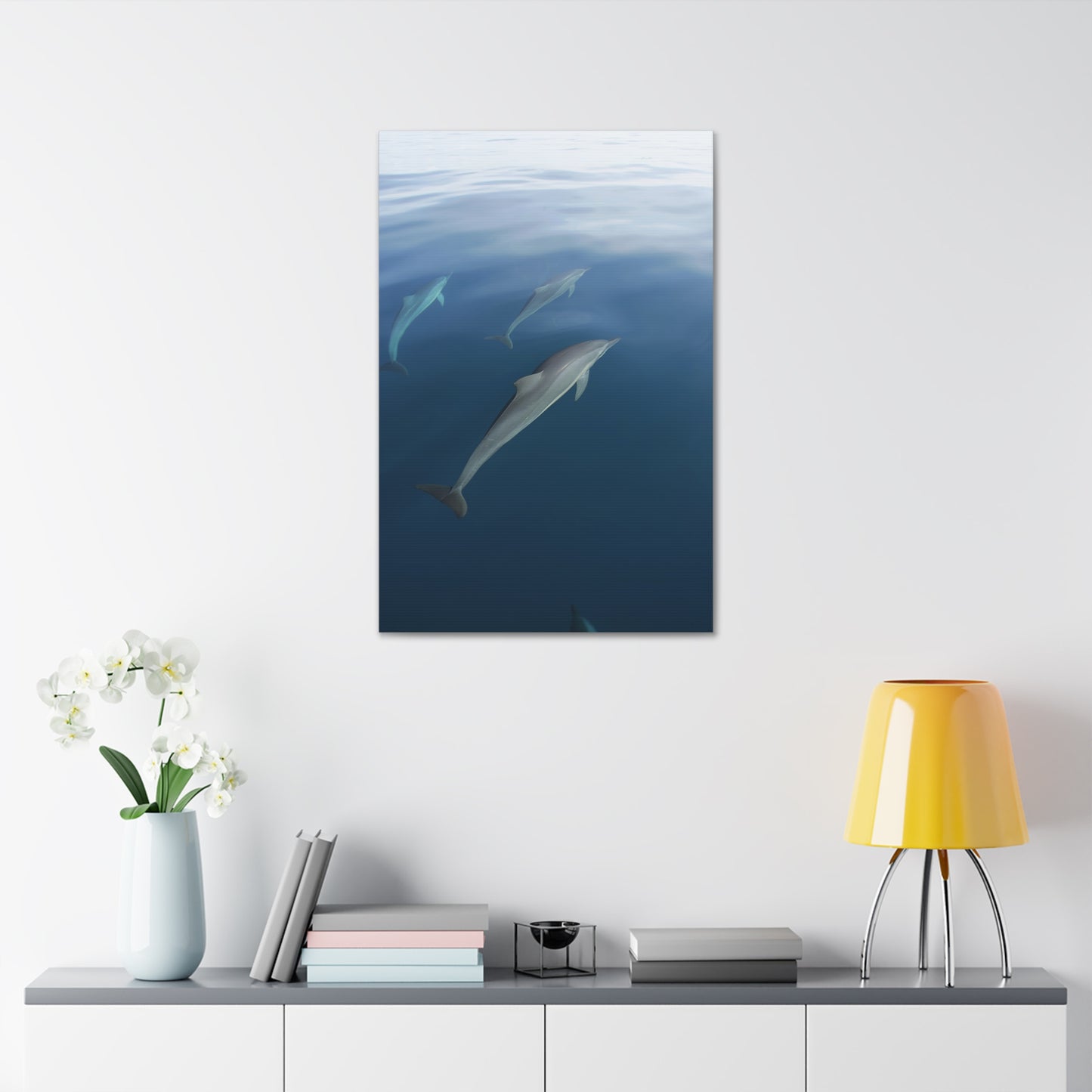 Canvas Wall Art - Dolphins