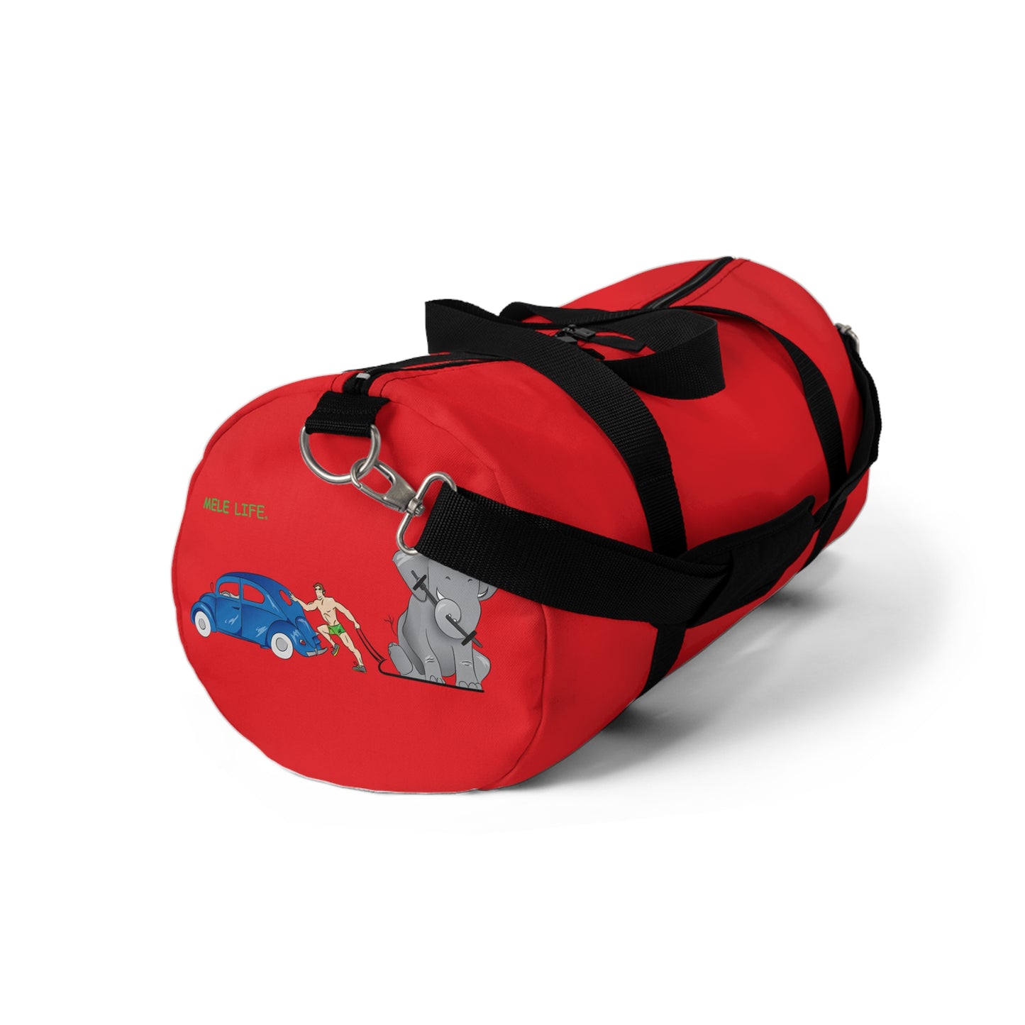 Duffel Bag - Strong White Man  (red)