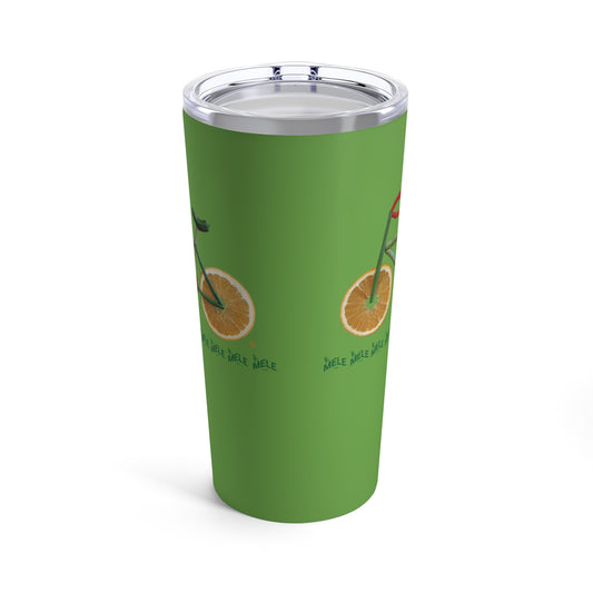 Tumbler 20oz - Veggie Bike   (green)