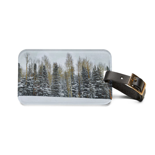Luggage Tag - Forest Winterscape