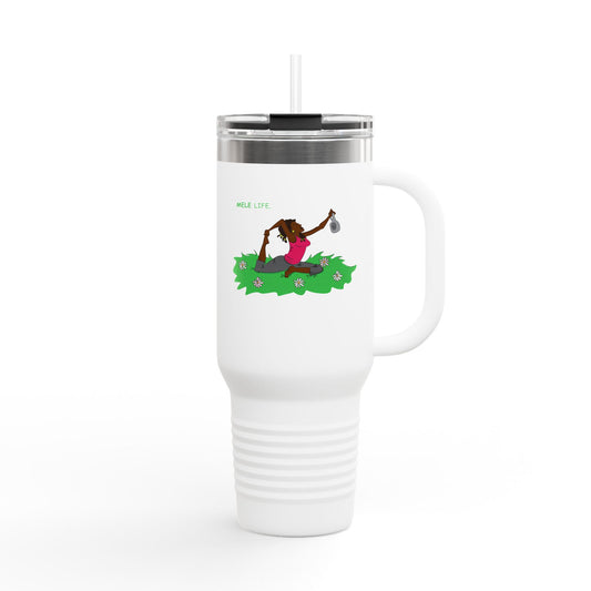 Travel Mug (40oz) - Yoga Lady2