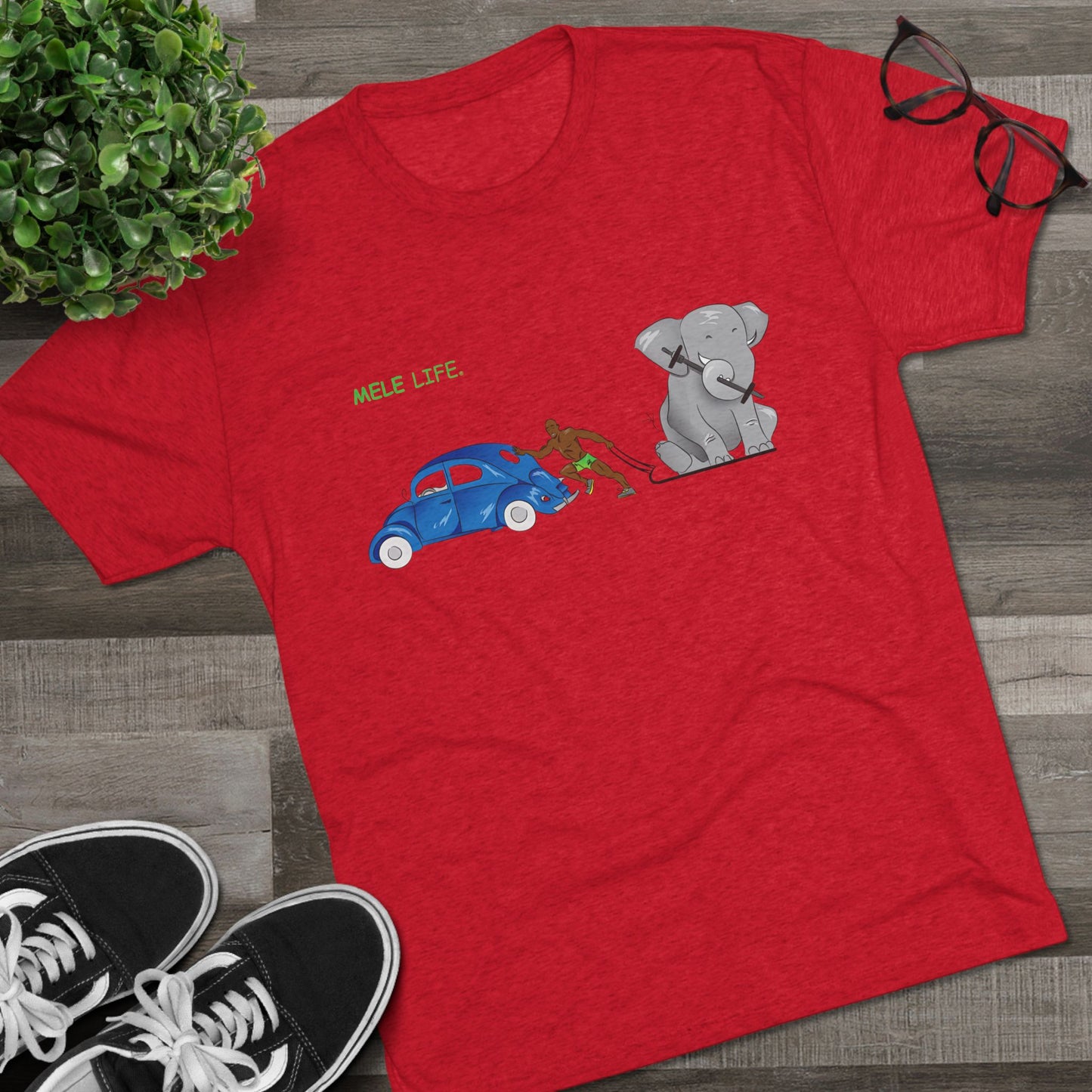 Triblend Tee (unisex) - Strong Black Man