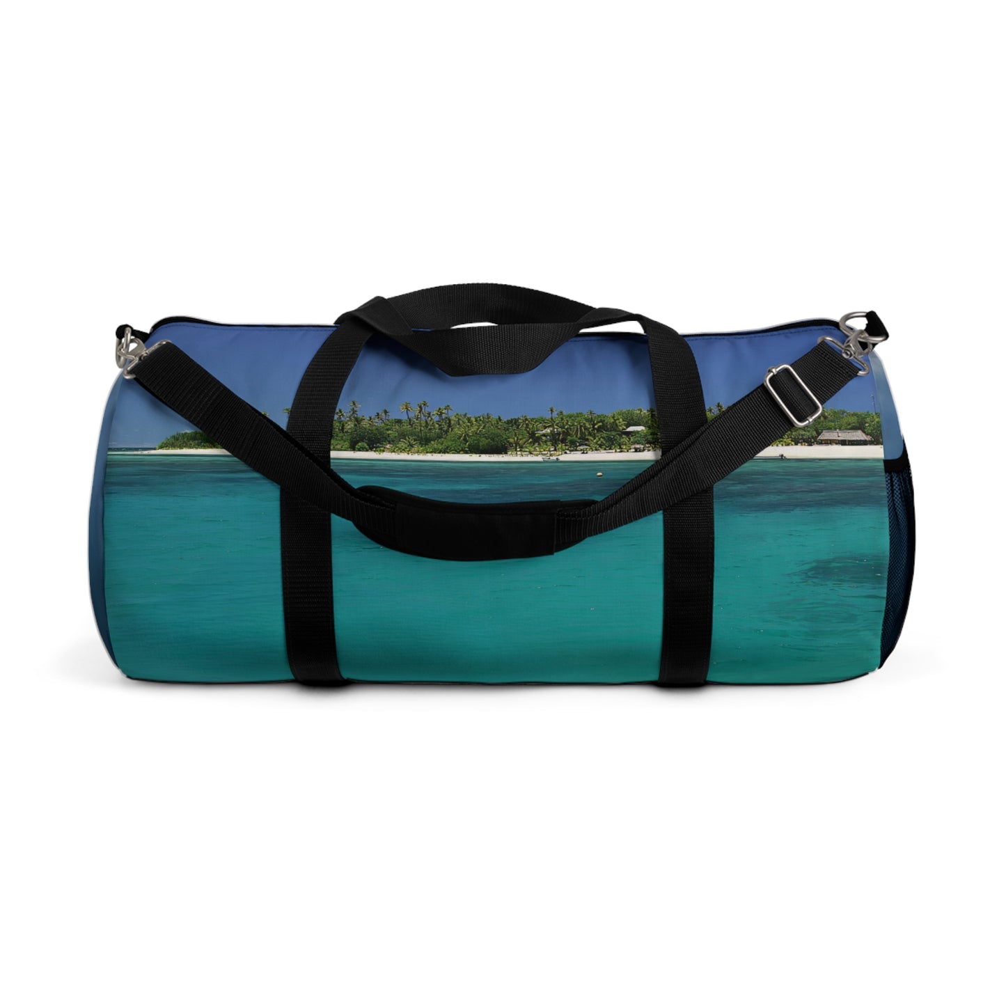 Duffel Bag - Tropical Island with Dolphins