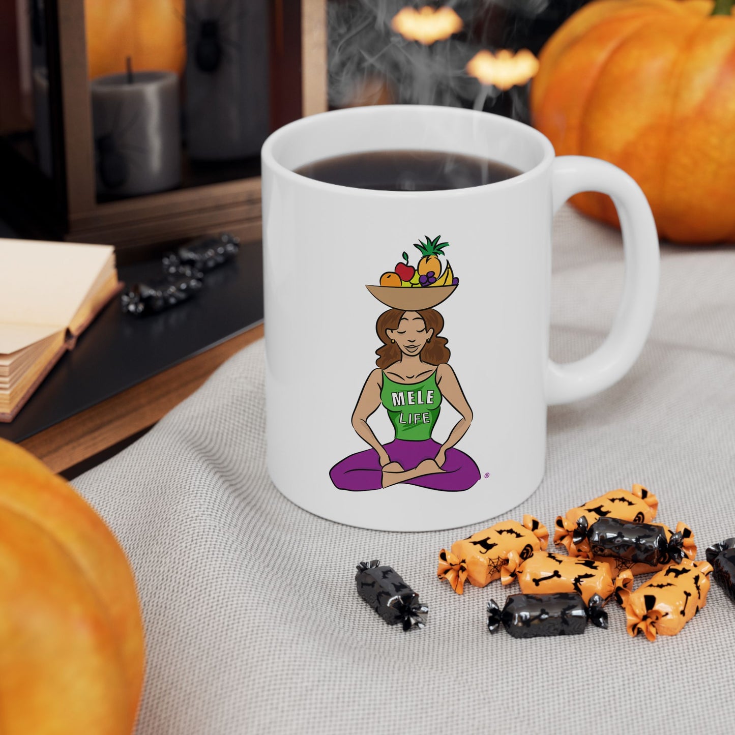 Coffee Mug (11oz/15oz) - Yoga Lady 1