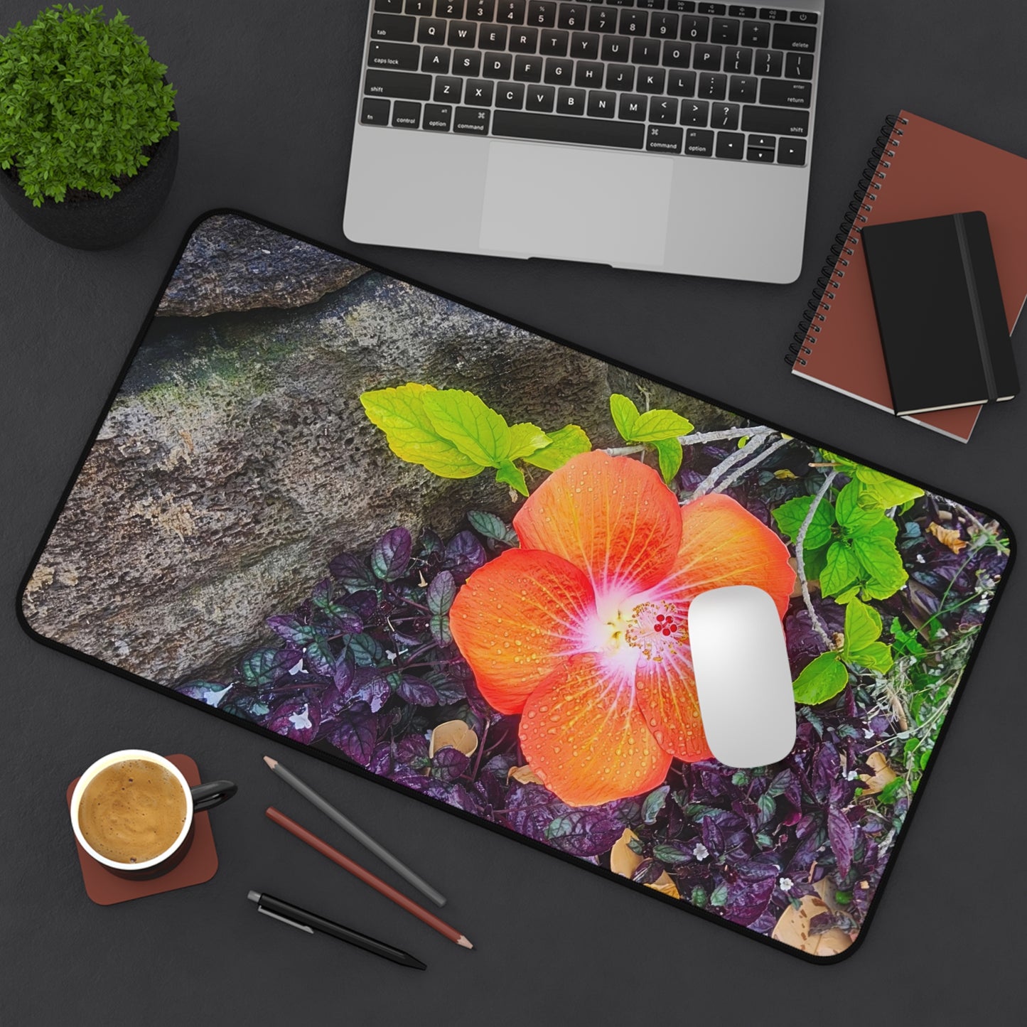 Desk Mat - Hawaiian Hibiscus Flower
