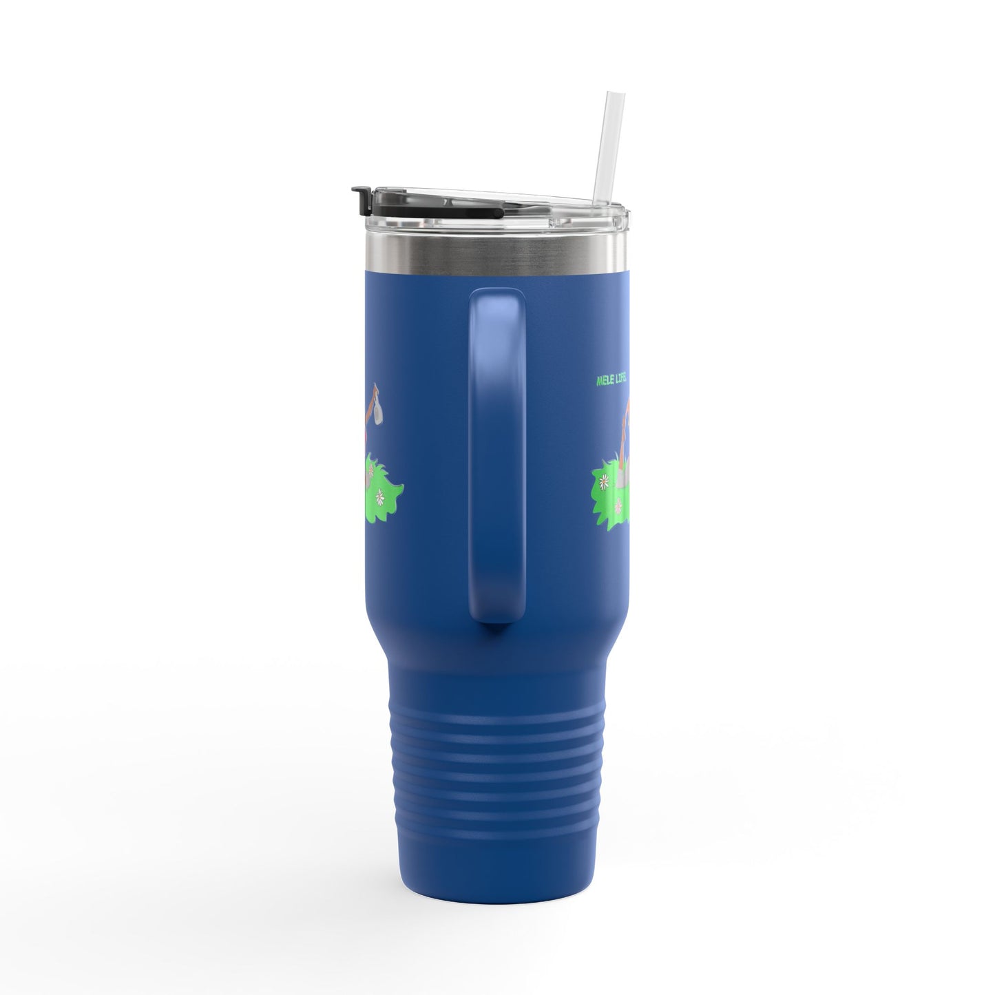 Travel Mug (40 oz) - Yoga Lady 2