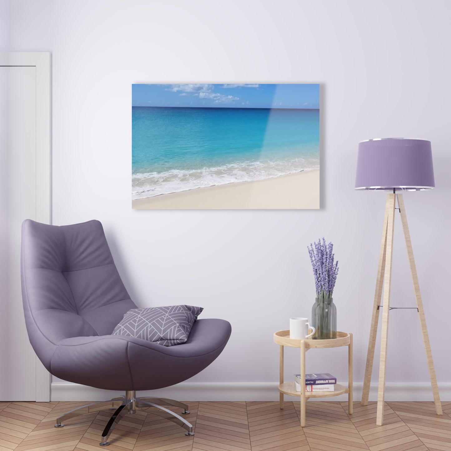 Acrylic Art - Mullet Bay  (St. Maarten)