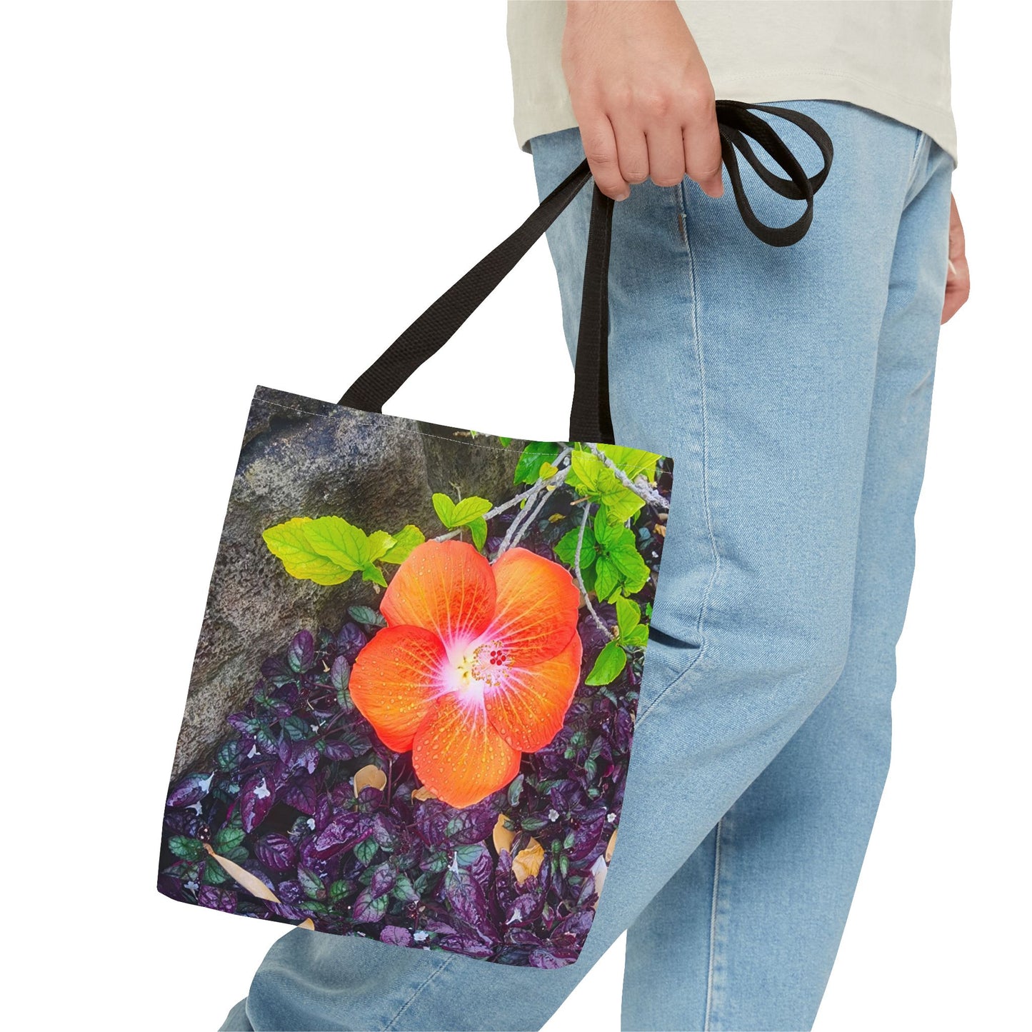 Tote Bag - Hawaiian Hibiscus Flower