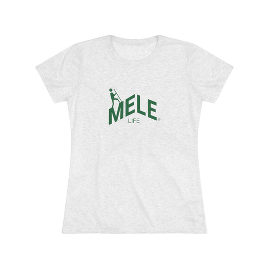 Women's Triblend Tee - MELE LIFE