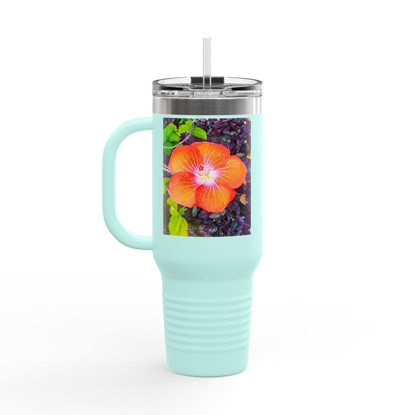 Travel Mug (40oz) - Hibiscus Flower (Hawaii)