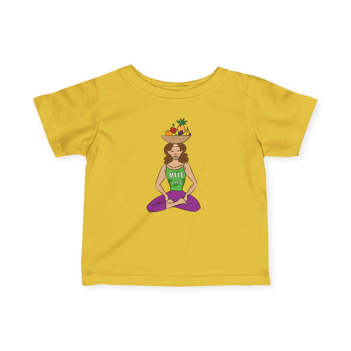 Infant Tee - Yoga Lady 1