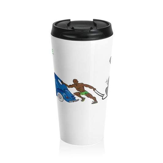 Travel Mug - strong black man