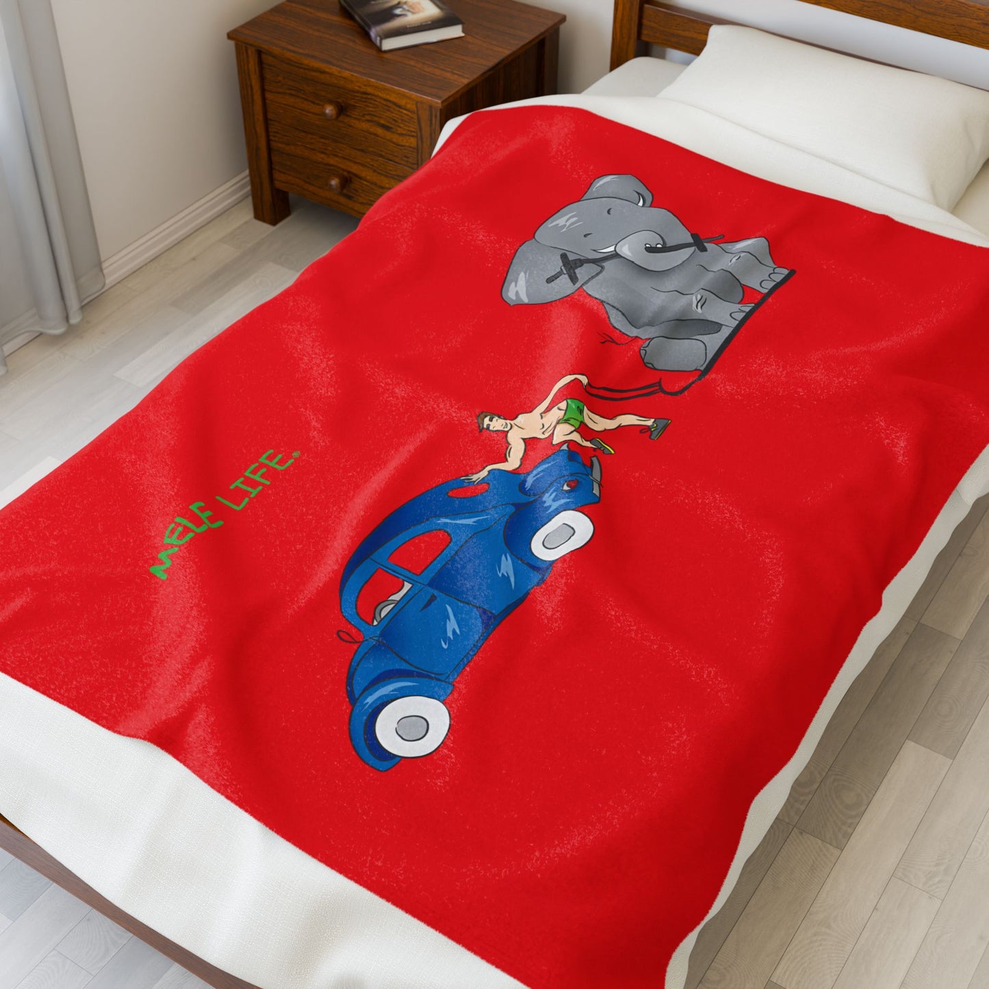 Blanket  - Strong White Man  (red)