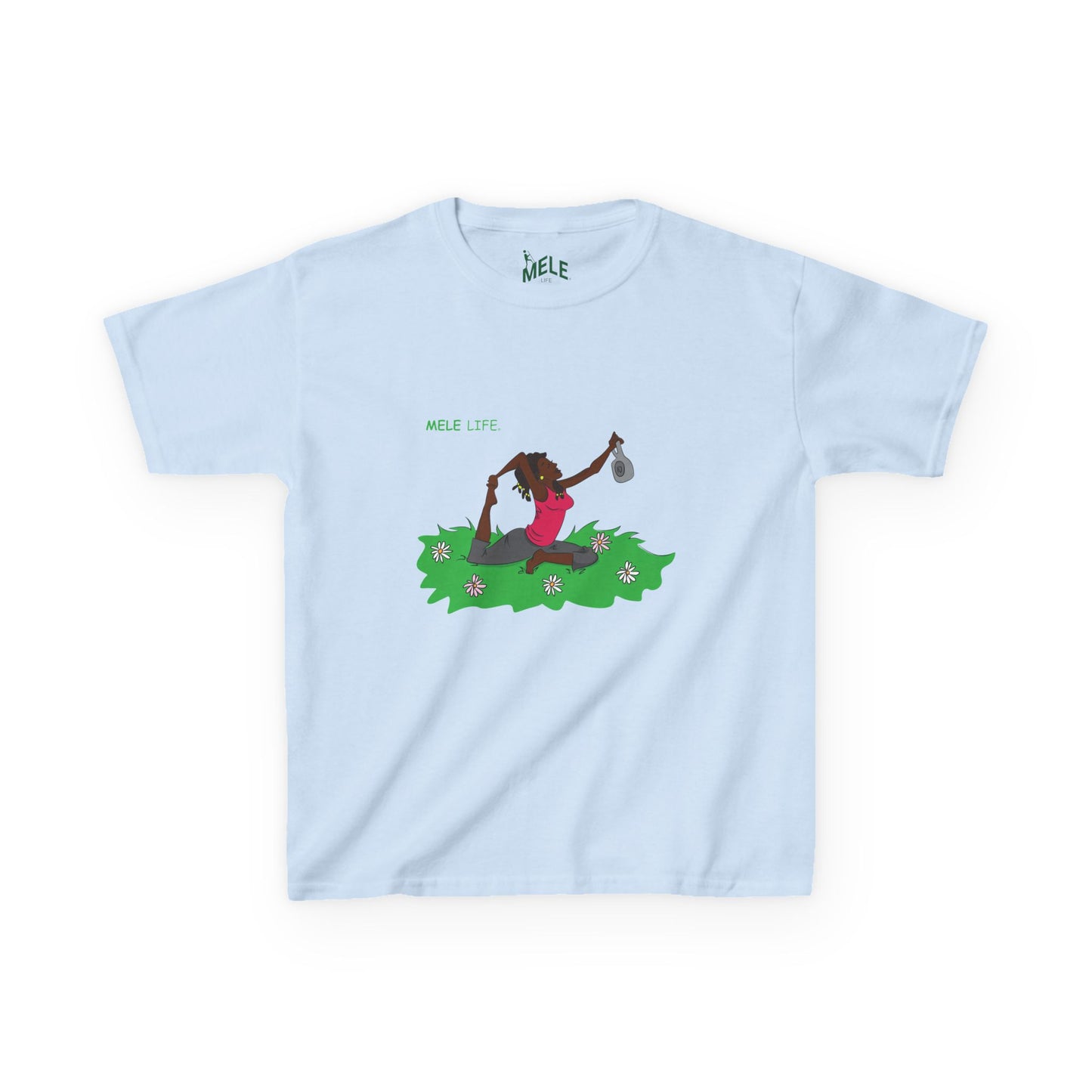Kids Tee - Yoga Lady 2